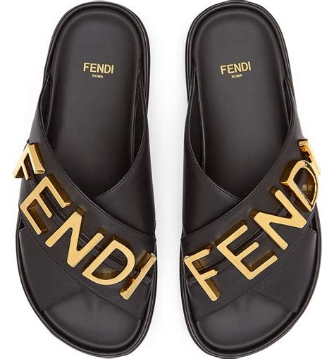 selfridges fendi|Fendi sliders women.